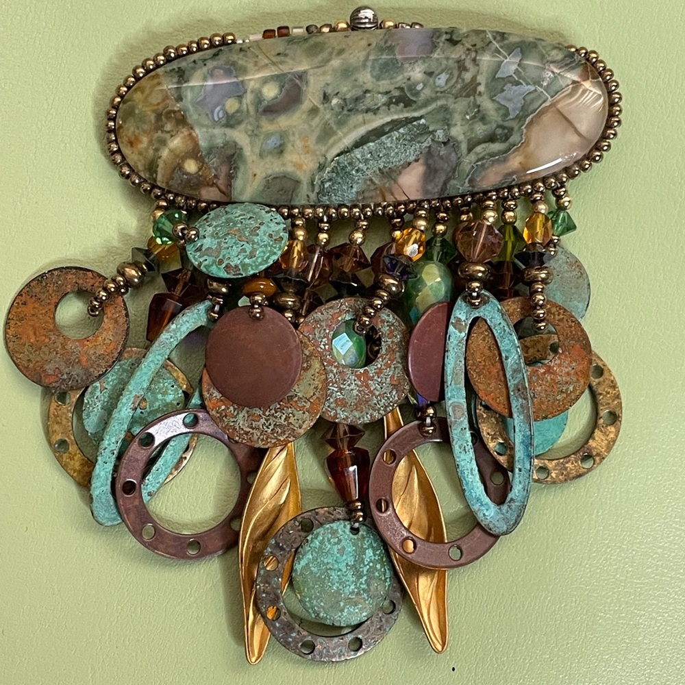 Vintage 1980’s Chipita jewelry pin.